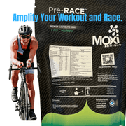 Pre-Race Back Panel "Amplify Your Workout and Race" Cool Cucumber Drink Mix 