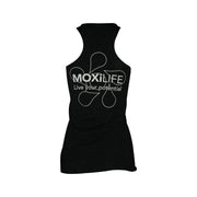 MOXiLife Logo black womens tank top