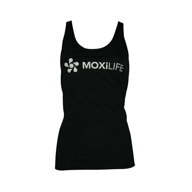 MOXiLife Logo black womens tank top