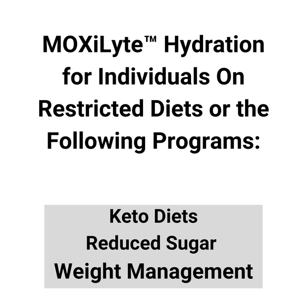 MOXiLIFE® Hydration MOXiLyte™ Electrolyte Sports Hydration Drink Mix