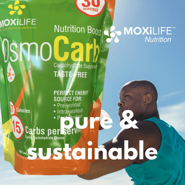 MOXiLIFE Nutrition 1Lb Bulk 30 Svg OsmoCarb™ Gel Replacer Fuel: 1Lb & Travel Size