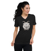 G.O.A.T. Unisex Short Sleeve V-Neck T-Shirt