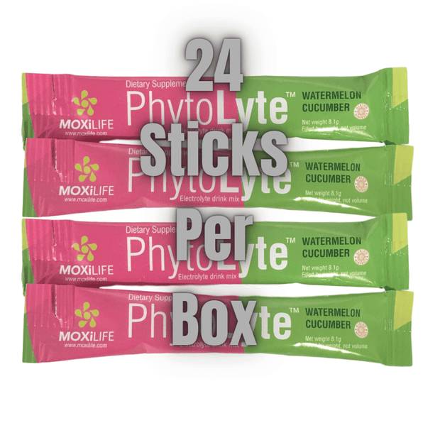 MOXiLIFE Nutrition PhytoLyte™ Premium Energy MicroNutrient Sport Hydration SYSTEM Box of 24 Sticks